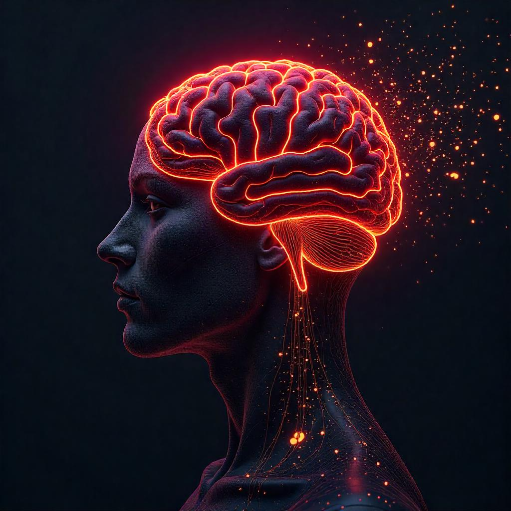 Illustration of AI hallucinations creating fabricated but convincing text